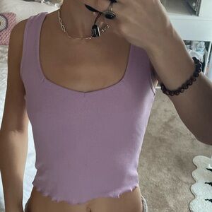 PURPLE TANK TOP